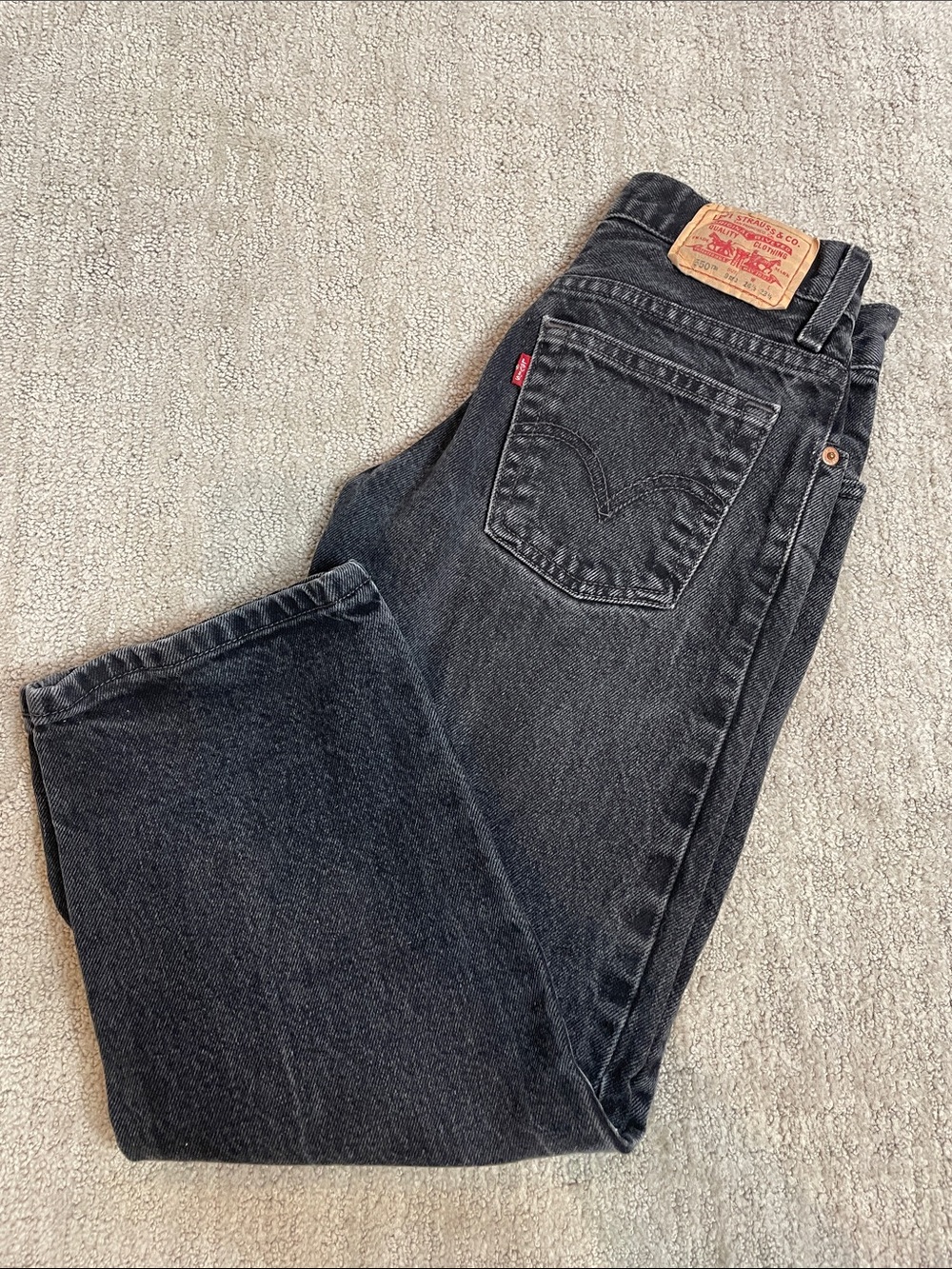 Levi's Kids Black Denim Jeans